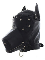 Load image into Gallery viewer, Leather Bondage Dog Mask
