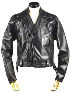 Men's Black Leather Jacket