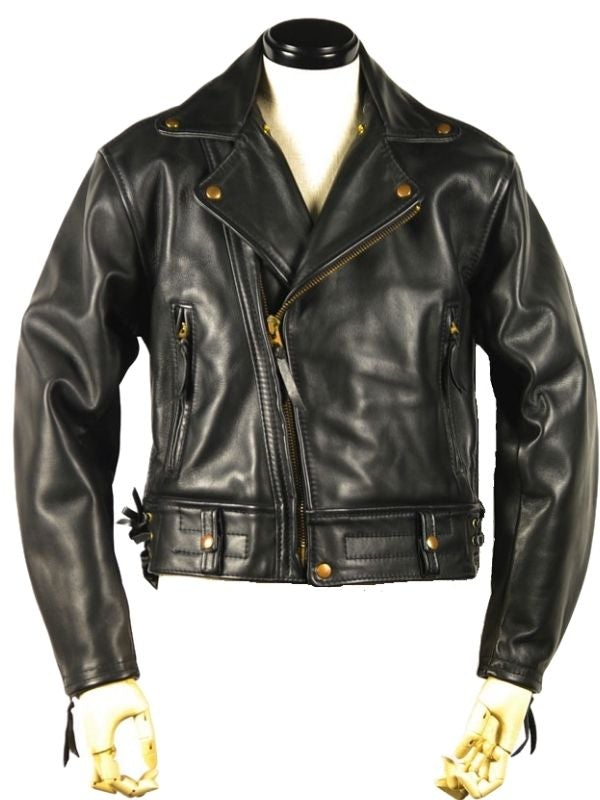 Biker's Black Leather Jacket