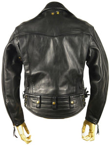 Biker's Black Leather Jacket