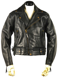 Biker's Black Leather Jacket