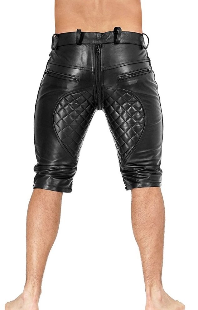 leather padded shorts – LeatherGear