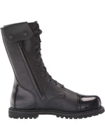 Load image into Gallery viewer, Black Leather Military Boots
