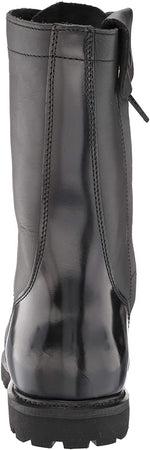 Load image into Gallery viewer, Black Leather Military Boots
