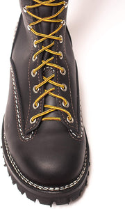 Black Leather Jobmaster Boots